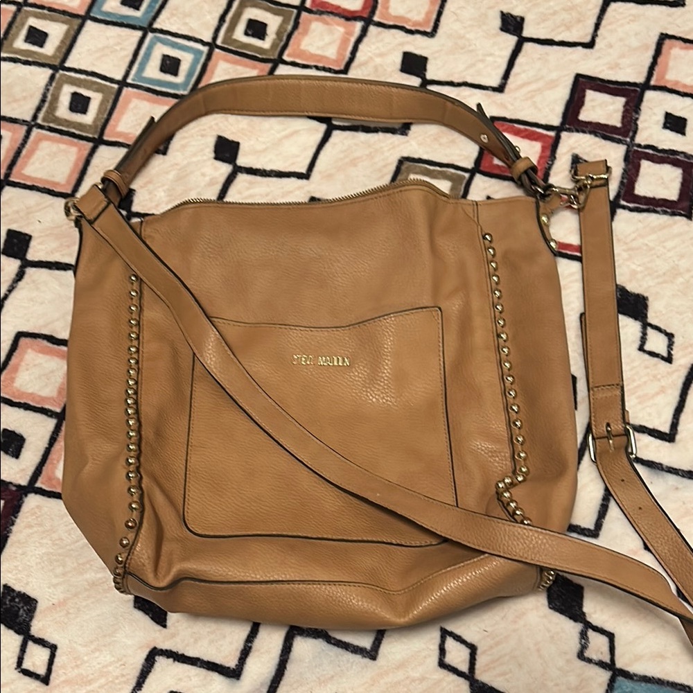 Tan Leather Crossbody